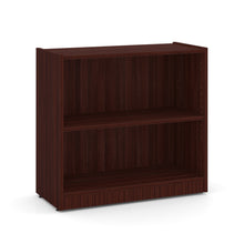 OfficeSource OS Laminate Bookcases Bookcase - 2 Shelves