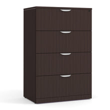 OfficeSource | OS Laminate Lateral Files | 4 Drawer Lateral File Cabinet