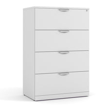OfficeSource | OS Laminate Lateral Files | 4 Drawer Lateral File Cabinet