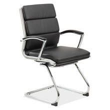 OfficeSource | Merak | Executive Guest Sled Base with Chrome Frame