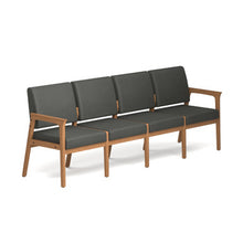 OfficeSource Aiden 4-Seater with Half Arm