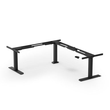 OfficeSource 3-Stage Tri Motor Deluxe Electric Height Adjustable Base