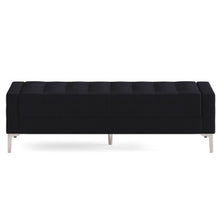 OfficeSource Draper Bench with Metal Legs