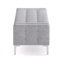 OfficeSource Draper Bench with Metal Legs