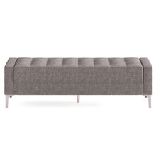 OfficeSource Draper Bench with Metal Legs