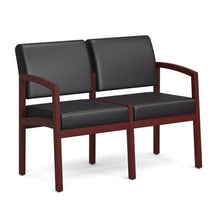 OfficeSource Baker 2-Seater with Half Arm