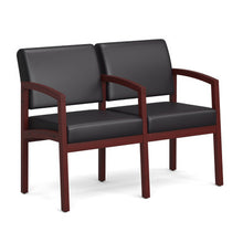 OfficeSource Baker 2-Seater with Full Arm