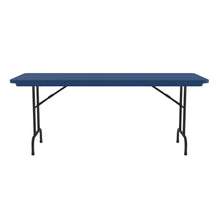 OfficeSource | Colorful Blow Mold Folding Tables | Fixed Height Blow Mold Table - 60'' x 30''