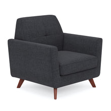 OfficeSource | Partridge | Club Chair with Light Wood Legs