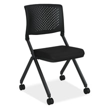 OfficeSource | Julep | Armless Nesting Chair with Fabric Seat