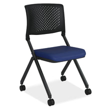 OfficeSource | Julep | Armless Nesting Chair with Fabric Seat