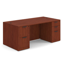 OfficeSource | OS Laminate | Double Full Pedestal Desk - 71'' x 36''