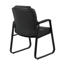 OfficeSource Brady Executive Guest Chair with Sled Base