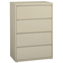 OfficeSource Steel Lateral File Collection 4 Drawer Lateral File Cabinet, 30'' Wide