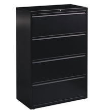 OfficeSource Steel Lateral File Collection 4 Drawer Lateral File Cabinet, 30'' Wide