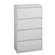 OfficeSource Steel Lateral File Collection 4 Drawer Lateral File Cabinet, 30'' Wide