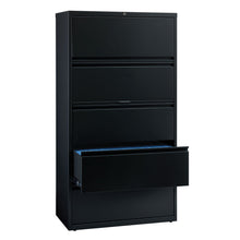 OfficeSource Steel Lateral File Collection 5 Drawer Lateral File Cabinet, 30'' Wide