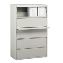 OfficeSource Steel Lateral File Collection 5 Drawer Lateral File Cabinet, 30'' Wide