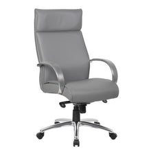 OfficeSource | Prestige | Executive High Back Chair w/Chrome Frame & Base