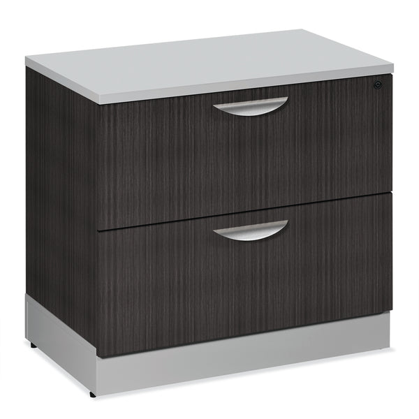 OfficeSource Cosmo Collection Two Drawer Lateral Drawer