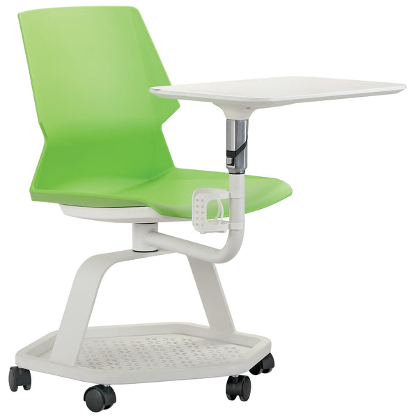 OfficeSource | Scholar | Mobile Student Chair w/All Metal Base