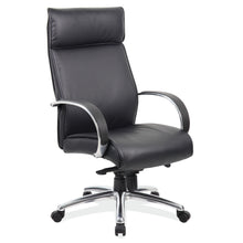 OfficeSource | Prestige | Executive High Back Chair w/Chrome Frame & Base