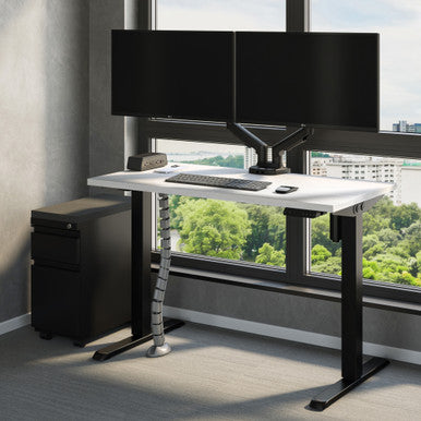 Dual Arm Monitor Arms