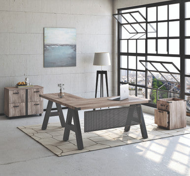 OfficeSource | Riveted | 2 Drawer Lateral File