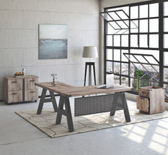 OfficeSource | Riveted | 2 Drawer Lateral File