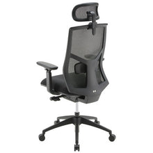 OfficeSource Starlight High Back Max Task Chair with Black Frame and Seat Slider
