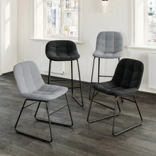 Jaden Full-back Fabric Guest Chair - Set of 2