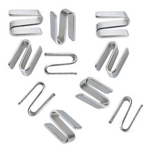 OfficeSource N-Shaped Chrome Connector for Wire Racks - Pack of 10