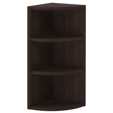 OfficeSource | OS Laminate | Corner Bookcase