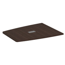 OfficeSource | Conference/Multi-Purpose Tables | Half Boat Shape Top - Requires Base - 60.5''