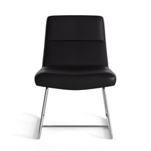 OfficeSource | Sutton | Upholstered Lounge Chair with Sled Base