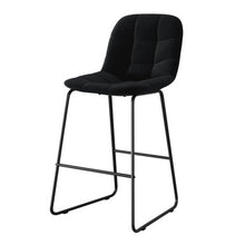 Jaden Full-back Fabric Stool - Set of 2