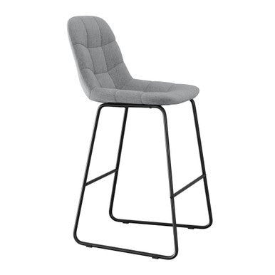 Jaden Full-back Fabric Stool - Set of 2