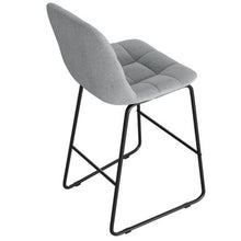 Jaden Full-back Fabric Stool - Set of 2