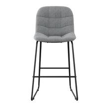 Jaden Full-back Fabric Stool - Set of 2