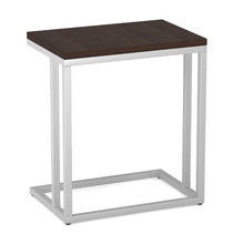OfficeSource | OS Reception Tables | Laminate Side C Table with Silver Base