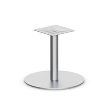 OS Reception Tables 19''H Round Base with Round Post