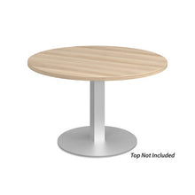 OS Reception Tables 19''H Round Base with Square Post
