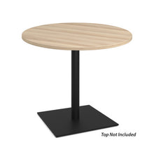 OS Reception Tables 28''H Square Base with Round Post