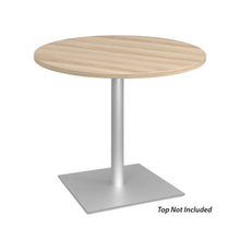 OS Reception Tables 28''H Square Base with Round Post