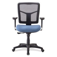 OfficeSource | CoolMesh Basic | Task Chair with Fabric Seat and Black Frame