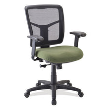 OfficeSource | CoolMesh Basic | Task Chair with Fabric Seat and Black Frame