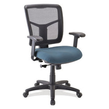 OfficeSource | CoolMesh Basic | Task Chair with Fabric Seat and Black Frame