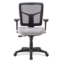 OfficeSource | CoolMesh Basic | Task Chair with Fabric Seat and Black Frame