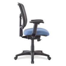 OfficeSource | CoolMesh Basic | Task Chair with Fabric Seat and Black Frame