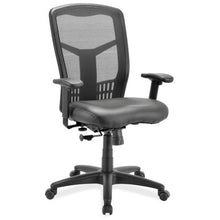 OfficeSource | CoolMesh | Swivel Tilt, High Back Chair with Black Frame
